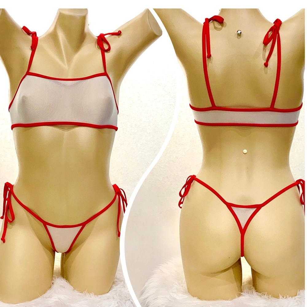Flirtatious Sheer Bikini